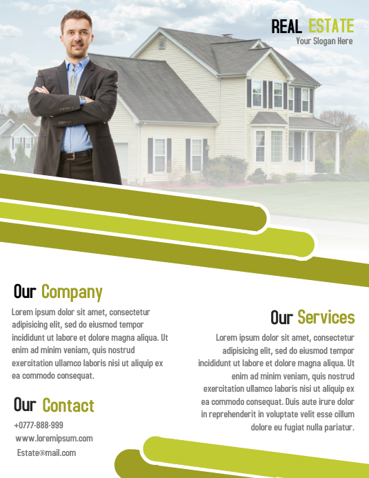 Copy of Open House Property Flyer Real Estate Poster | PosterMyWall