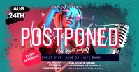 Open Mic Event Canceled Social Media Post auf Facebook geteiltes Bild template