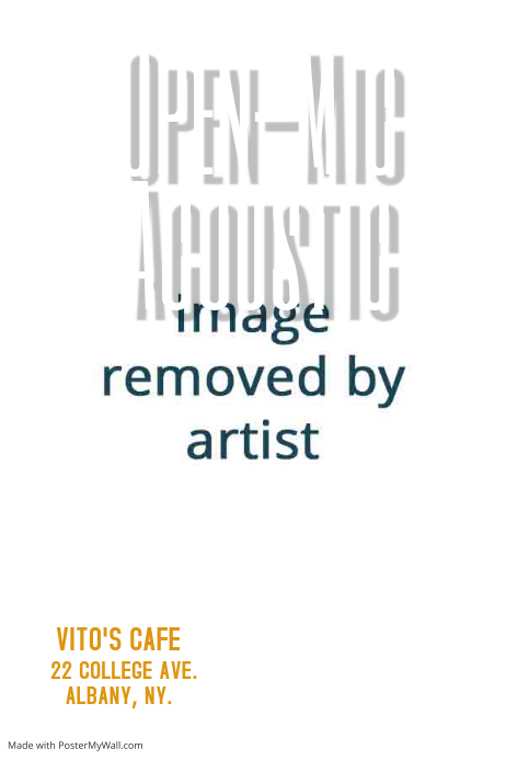 open mic poster template postermywall open mic flyer template