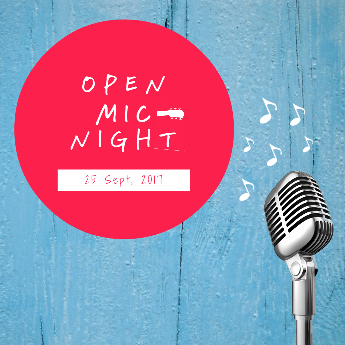 Copy of Open mic Night template PosterMyWall