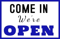 shop closed signboard poster template | PosterMyWall