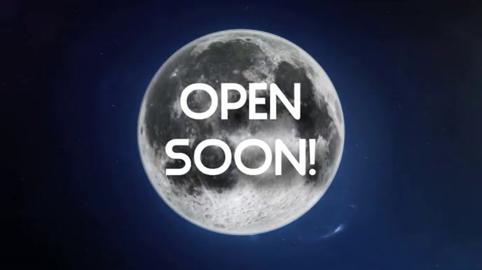 OPEN SOON Template | PosterMyWall