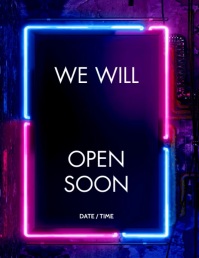Opening Soon Templete OPENING SOON Template | PosterMyWall
