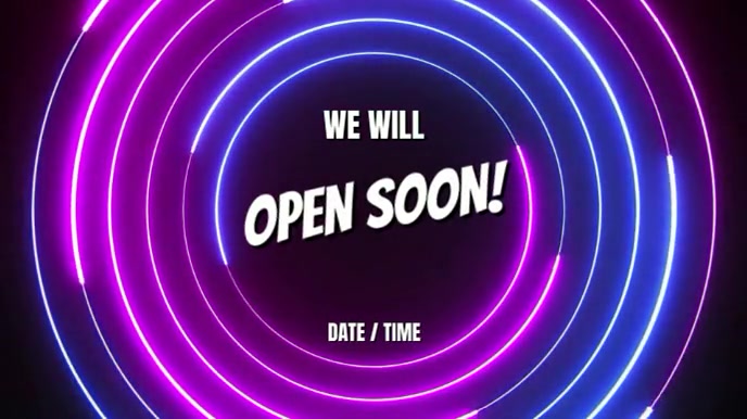 Copy of OPEN SOON | PosterMyWall