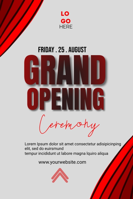 Opening ceremony Template | PosterMyWall