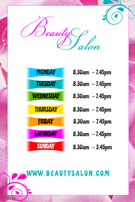 Template christmas opening hours times poster flyer a4 ad opening hours5 Template | PosterMyWall