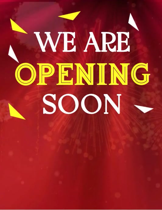 Opening Soon Format opening soon, Launch,Open Template | PosterMyWall