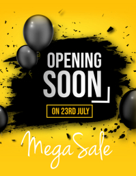 Opening Soon Example opening soon Template | PosterMyWall