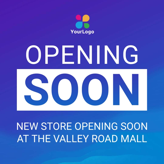 Opening Soon Format opening soon announcement Template | PosterMyWall
