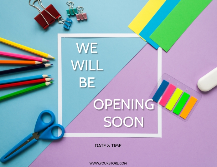 Opening Soon Format OPENING SOON Template | PosterMyWall