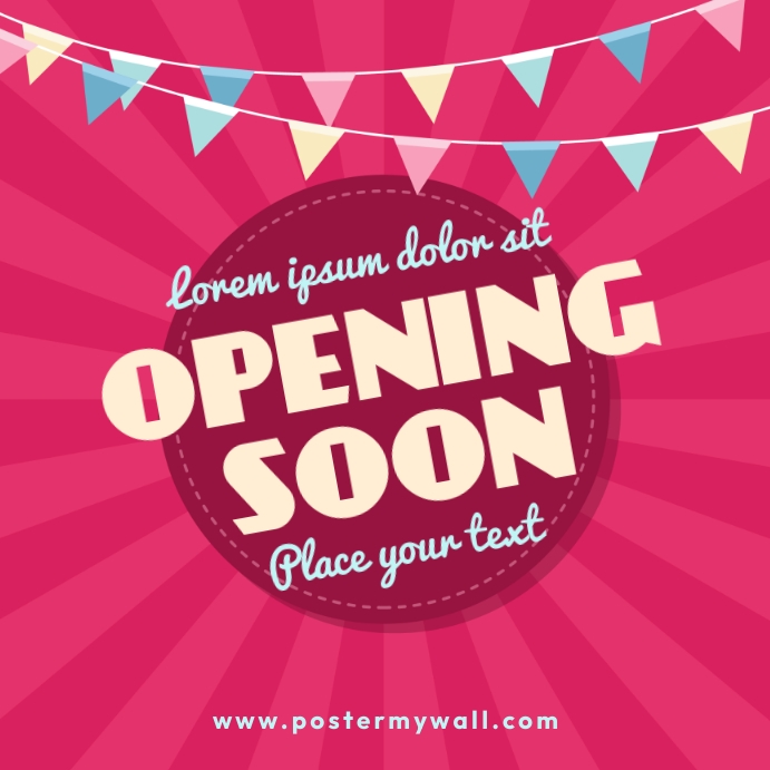 Opening Soon Template | PosterMyWall
