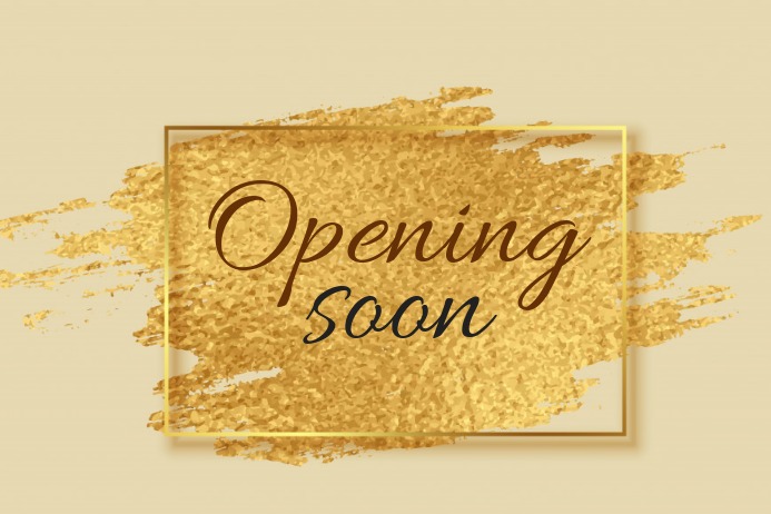 Opening Soon Format opening soon Template | PosterMyWall