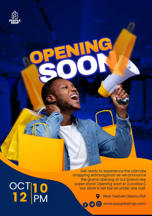 opening soon Template | PosterMyWall