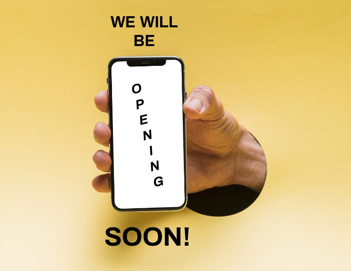 Opening Soon Example OPENING SOON Template | PosterMyWall
