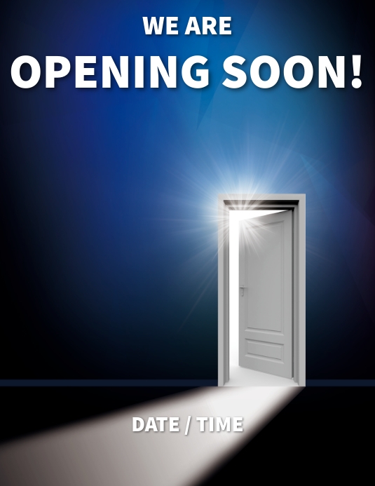 Opening Soon Format OPENING SOON Template | PosterMyWall