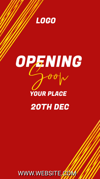 Opening soon Template | PosterMyWall