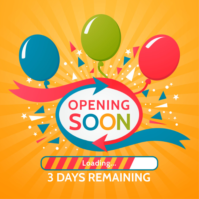 OPENING SOON Template | PosterMyWall