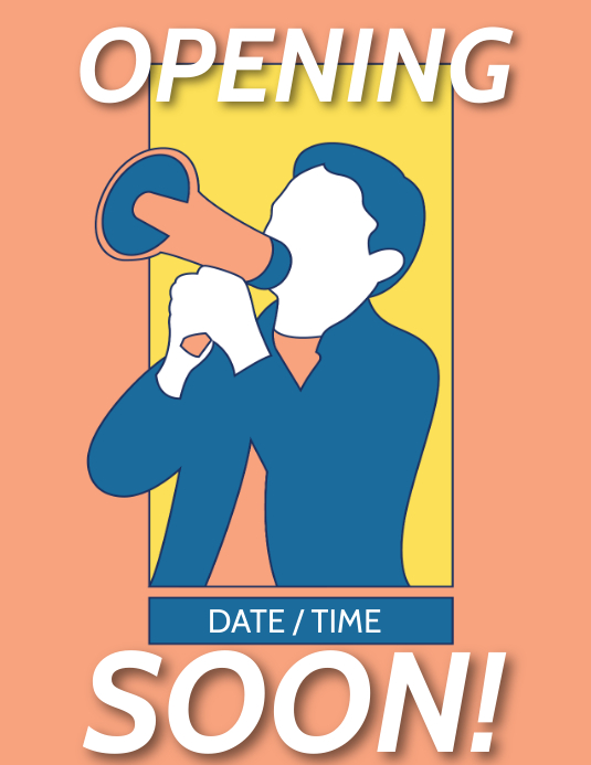 Opening Soon Format OPENING SOON Template | PosterMyWall