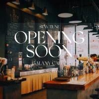 opening soon Square (1:1) template