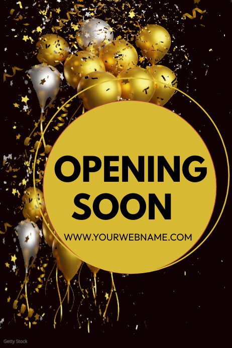 Opening soon Template | PosterMyWall