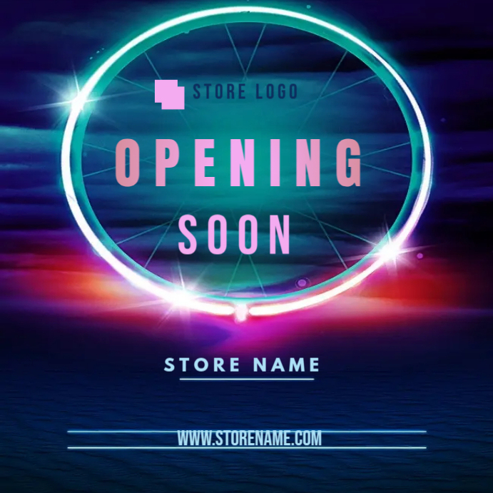 Opening Soon Templete Opening soon Template | PosterMyWall