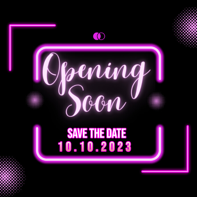 Opening Soon Template | PosterMyWall