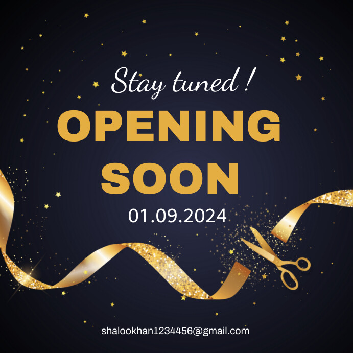 Opening soon Template | PosterMyWall