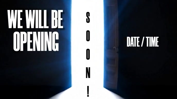 OPENING SOON Template | PosterMyWall