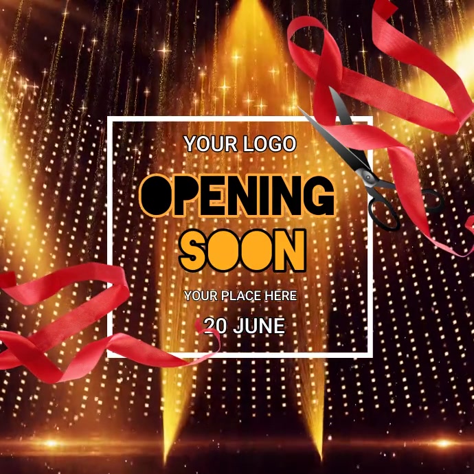 Opening soon Template | PosterMyWall