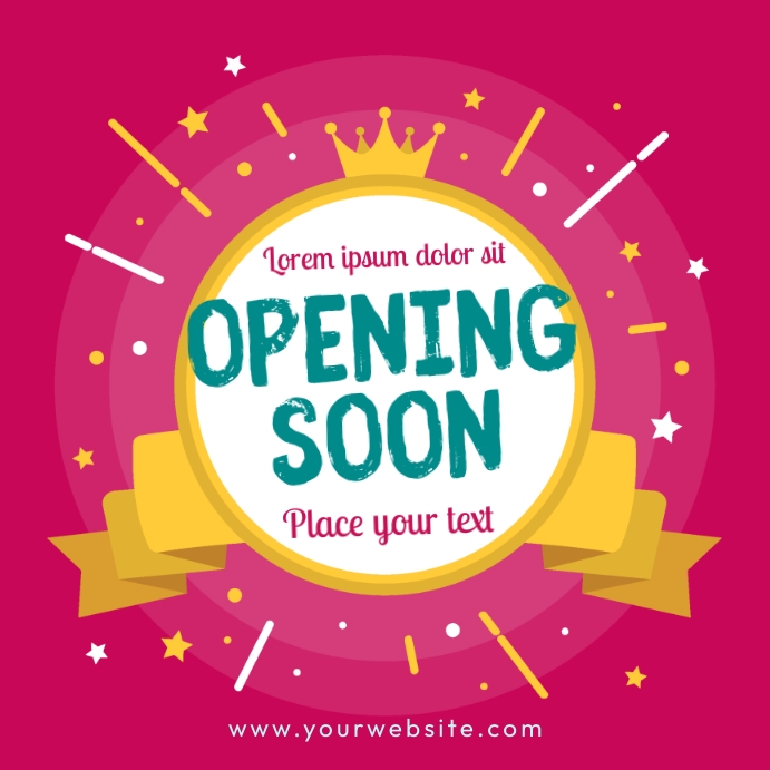Opening Soon Template | PosterMyWall
