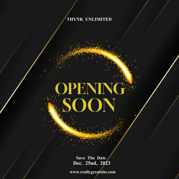 Plantilla de OPENING SOON | PosterMyWall