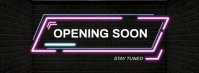 Opening Soon Facebook Cover Design template