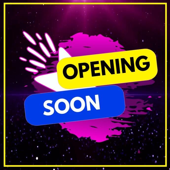 Opening Soon Format Opening soon Template | PosterMyWall