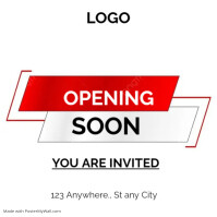 Opening Soon Templete opening soon poster Template | PosterMyWall