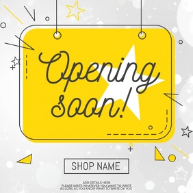 Opening Soon Template | PosterMyWall