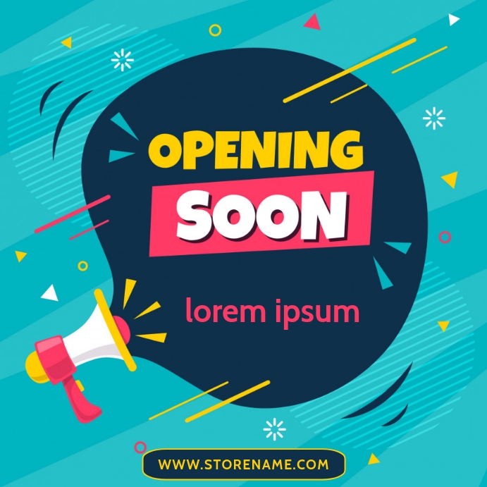 Copy of Opening Soon Template | PosterMyWall