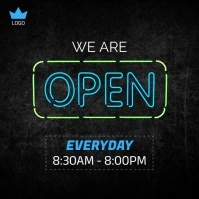 Opening Template Instagram Post