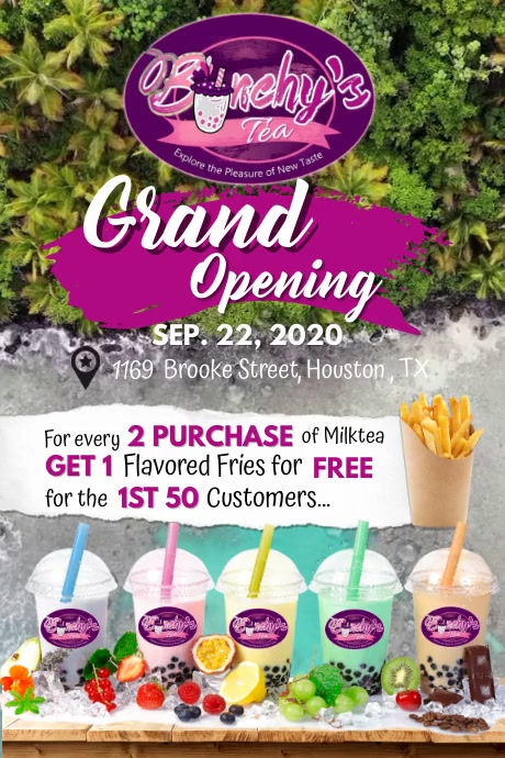 Opening Video AD Template | PosterMyWall