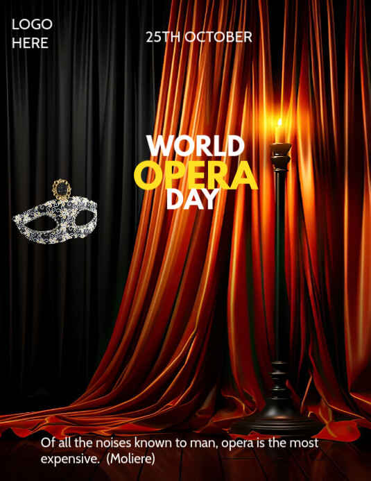 Plantilla de opera | PosterMyWall