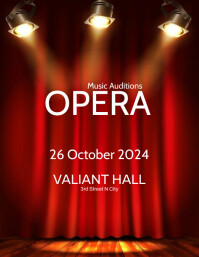 Opera Template | PosterMyWall