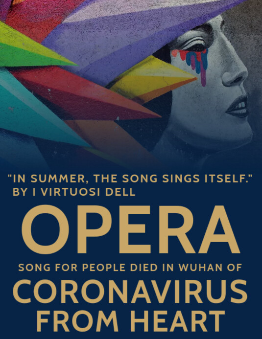 Example Poster For Opera Gala Copy of Opera Musical Event Poster Template | PosterMyWall