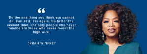 OPRAH WINFREY NSPIRATIONAL QUOTE Couverture Facebook template
