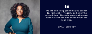 OPRAH WINFREY NSPIRATIONAL QUOTE Facebook-omslagfoto template