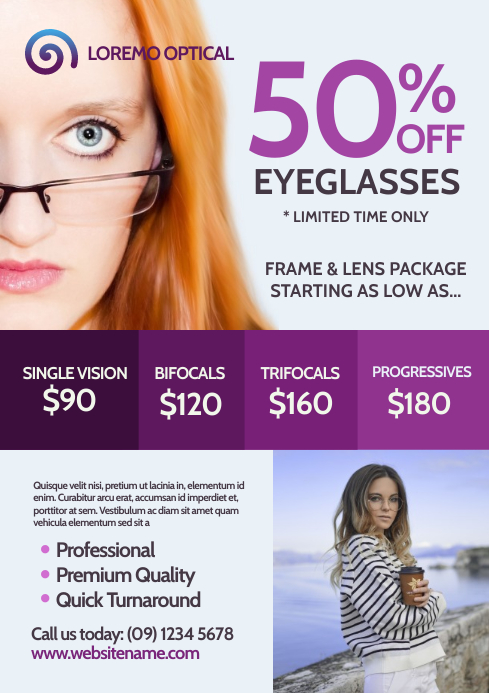 Optical Flyer Template | PosterMyWall