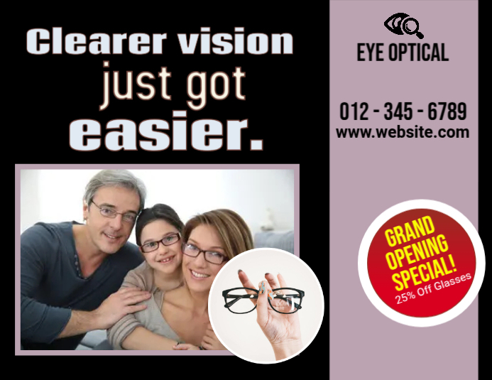 Optometrist Ads Template | PosterMyWall