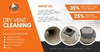 Orange Air Duct Cleaning Facebook Shared Imag template