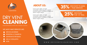 Orange Air Duct Cleaning Facebook Shared Imag Obraz udostępniany na Facebooku template