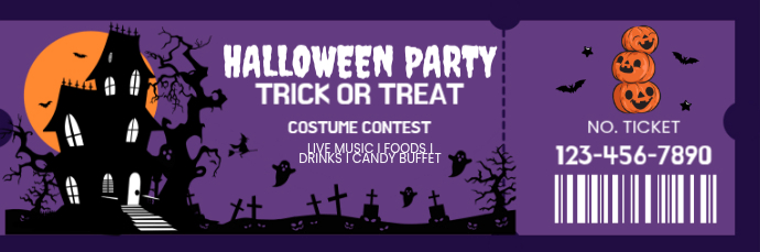 Halloween Party Email Header Template | PosterMyWall