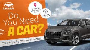 Orange Automotive Facebook Cover Video Facebook-covervideo (16:9) template