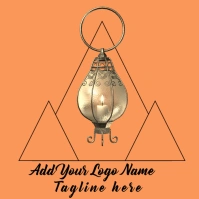 Orange  Brass-colored Candle Lantern, Light Oil Lamp Candle, Oil Lamps, Light Fixture, Lantern Logo 徽标 template